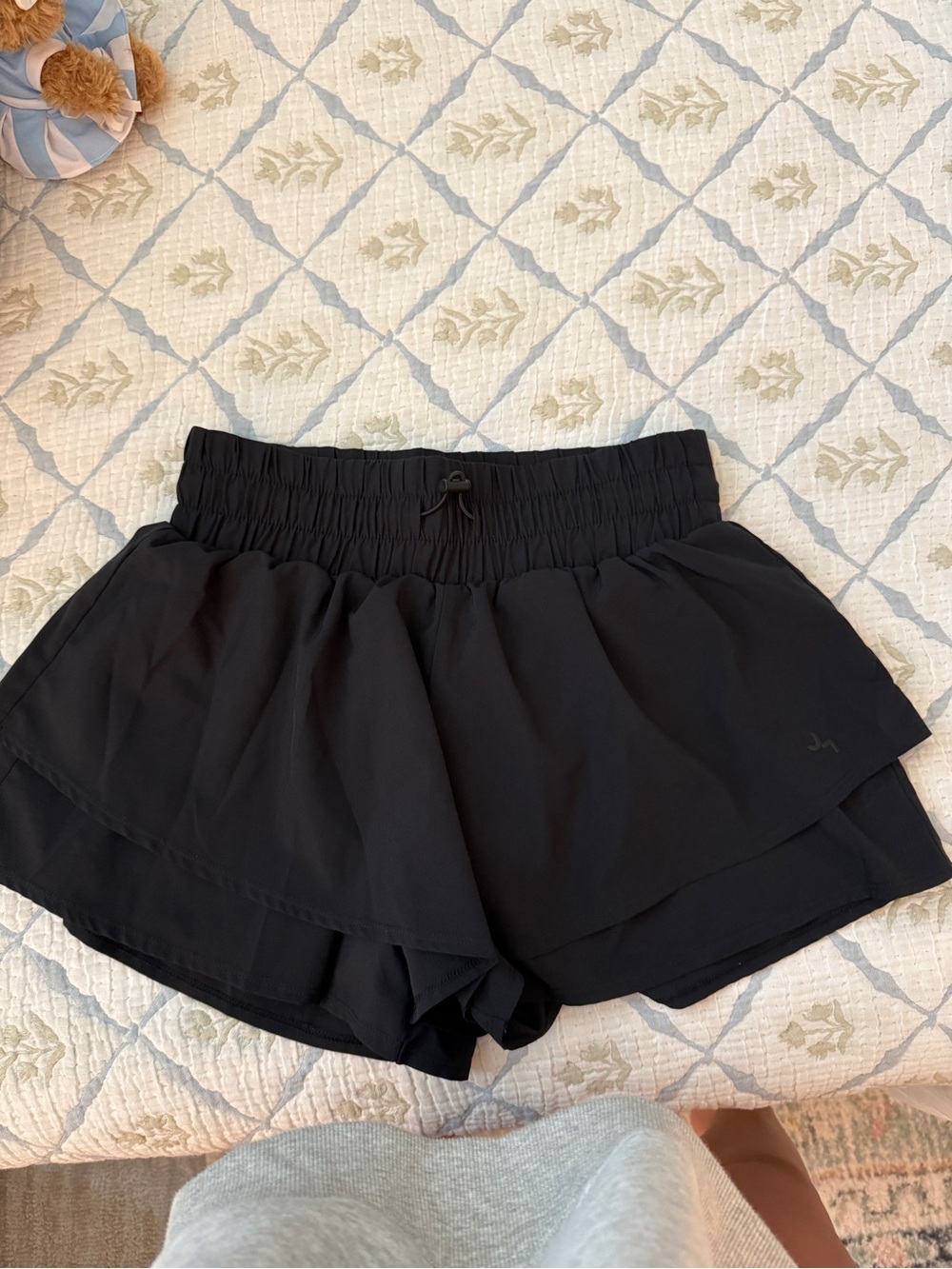JoyLab Black Layered Athletic Shorts